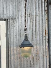 Industrial style Grey bulb lamp in Iron and glass