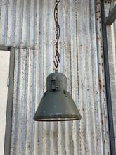 Industrial style Lamp in Iron and glass