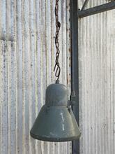 Industrial style Lamp in Iron and glass