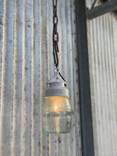 Witte lamp Vintage stijl in Glas en keramiek,