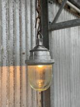 Bully hanglamp Industrieel stijl in Metaal en glas,