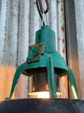 Industrial style Enemal pendant lamp in Enemal and iron