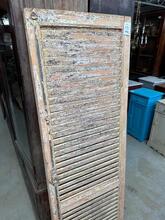 Vintage style Antique shutters in wood 20e eeuw