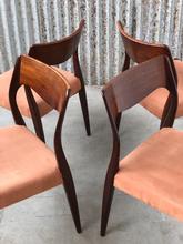 Design chair style Fristho Franeker in Rosewood, Europe 20e eeuw