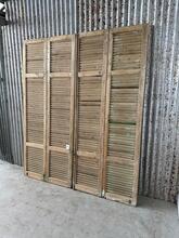 Antique style Shutters in wood 20th Century