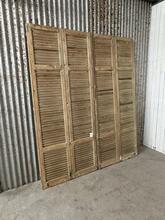 Antique style Shutters in wood 20th Century