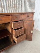 3-deurs dressoir  Antiek stijl in Hout, Frankrijk