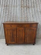 3-deurs dressoir  Antiek stijl in Hout, Frankrijk