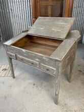 Antiek bureau stijl in hout,