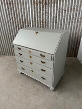 Bureau Antiek stijl in Hout eiken, Engeland