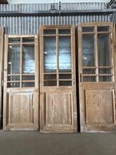 Deuren met glas Antiek stijl in Hout en glas , Europa