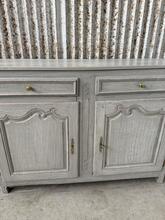 Grijs 2 deurs dressoir Antiek stijl in Hout, Frankrijk