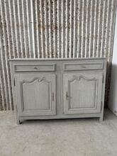 Grijs 2 deurs dressoir Antiek stijl in Hout, Frankrijk