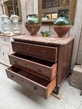 Ladenkast Antiek stijl in Hout en marmer, Europa