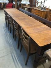 Tafel Antiek pub tafel stijl in Hout, Engeland 20e eeuw