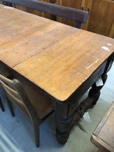 Tafel Antiek pub tafel stijl in Hout, Engeland 20e eeuw