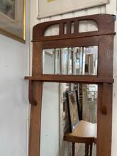 Spiegel Antiek stijl in hout en glas, Europa 20-eeuw