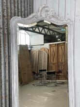 Spiegel Antiek stijl in Hout ,