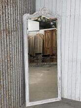 Spiegel Antiek stijl in Hout ,