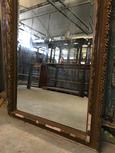Spiegel Antiek stijl in Hout en glas, Europa 19e eeuws