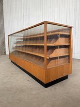 Toonbank Antiek stijl in Hout en glas, Duitsland