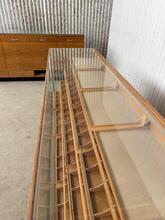 Toonbank Antiek stijl in Hout en glas, Duitsland