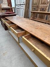 Toonbank Antiek stijl in Hout en glas , Europa