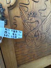 Wandmeubel Antiek stijl in Hout, europa 20e eeuws