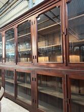 Winkelkast Antiek stijl in Hout en glas,