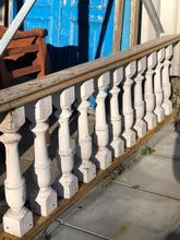 Antieke balustrade Antiek stijl in Hout,