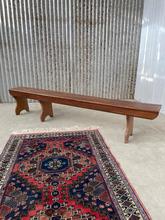 Antieke bank Antiek stijl in Hout,