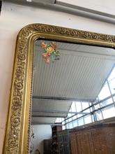 Antieke gouden spiegel Antiek stijl in ijzer en spiegel, Europa 20-eeuw