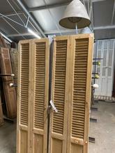 Antieke luiken Antiek stijl in hout,