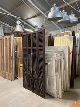 Antieke luiken Antiek stijl in hout,