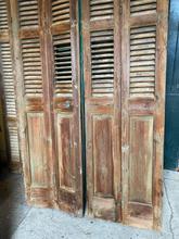 Antieke luiken Antiek stijl in hout,
