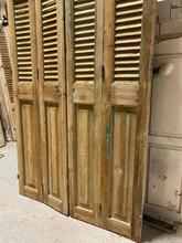 Antieke luiken Antiek stijl in hout,