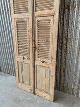Antieke luiken Antiek stijl in hout,