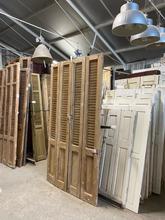 Antieke luiken Antiek stijl in hout,