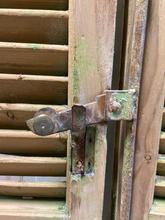 Antieke luiken Antiek stijl in hout,