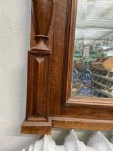 Antieke spiegel Antiek stijl in hout en glas,