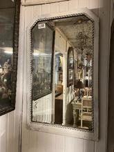 Antieke spiegel Antiek stijl in hout en glas,