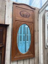 Antieke spiegel Antiek stijl in Hout en glas, Europa 20-eeuw