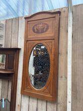 Antieke spiegel Antiek stijl in Hout en glas, Europa 20-eeuw