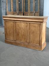 Antieke toonbank oud grenen