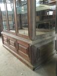 Antieke vitrinekast Antiek stijl in Hout en glas, 20e eeuw