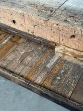 Antieke werkbank Eikenhout
