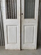 Antieke witte deuren Antiek stijl in Hout,
