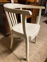 Antieke witte Thonet stoel Antiek stijl in Hout,