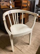 Antieke witte Thonet stoel Antiek stijl in Hout,