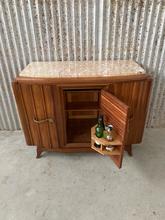 Antique style Antique chest of drawers in Wood and glass, Europe